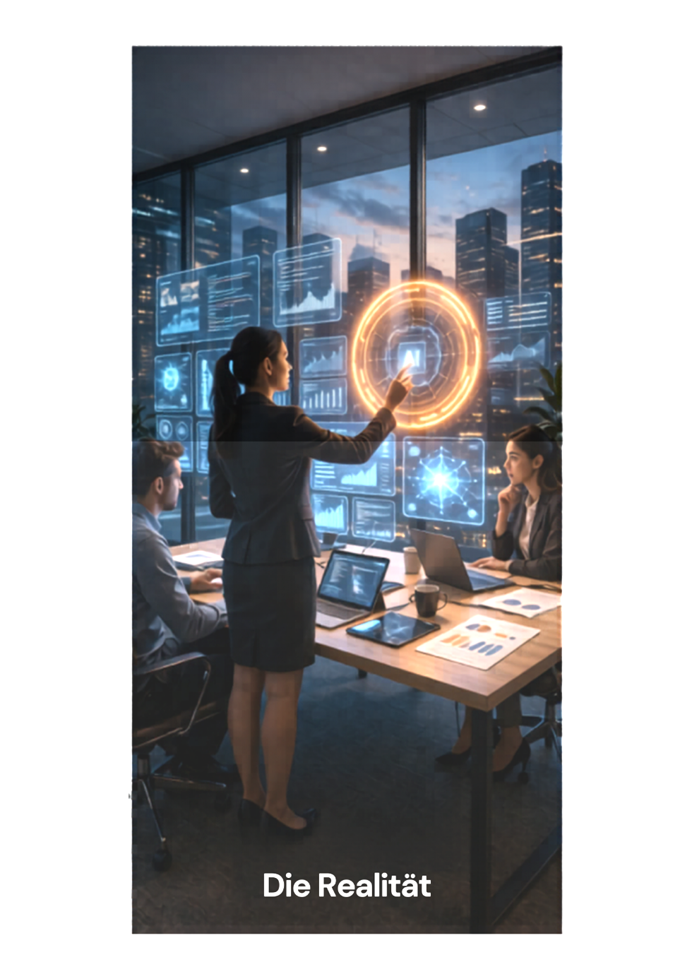Realität: Monolith im Transformationsraum